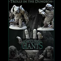 $6.99Trolls in the Dungeon (MMM Stat Blocks, encounter, lore, and map)