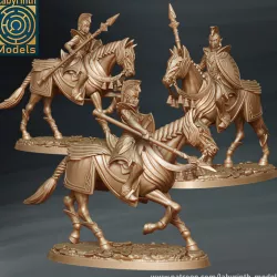 $7.00Radiant Elves Cavalry - 32mm scale
