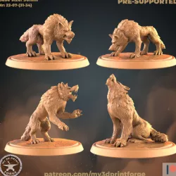 $7.90Big Wolf PACK 4 models