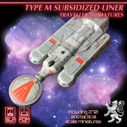 $7.99Type M Subsidized Liner Traveller Miniatures