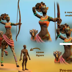 $8.00Giraffe Centaur - 2 Versions [Pre-Supported]