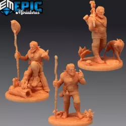 $8.90Firbolg Druid Set / Fir Bholg / Giant Kin / Forest Folk/ Nature Guardian