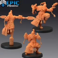 $8.90Half Dwarf Monk Set / Mystical Old Fighter / Dwarven Warrior / Male Mountain Encounter