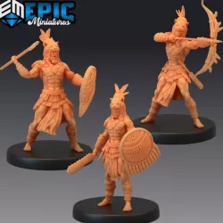 $8.90Jaguar Warrior Set / Aztec Fighter / Jungle Tribe / Temple Guard / Woodland Encounter