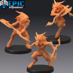$8.90Satyr Set / Pan Warrior / Forest Guardian Axe / Deer Encounter