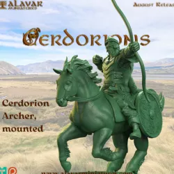$9.00Cerdorion Archer, mounted