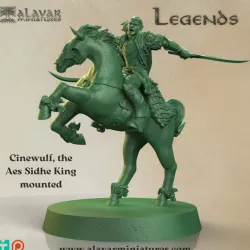 $9.00Cinewulf, the Aes Sidhe King mounted
