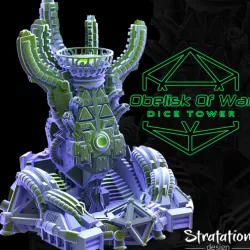 $9.90Obelisk of War Dice Tower