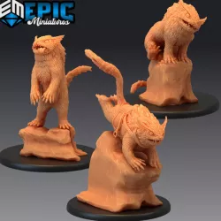 $9.90Owlcat Set / Owl Cat Hybrid / Forest Beast / Feline Encounter