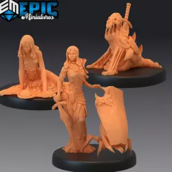 $9.90Slime Heroine Set / Marshland Warrior / Swamp Hero / Female Fighter