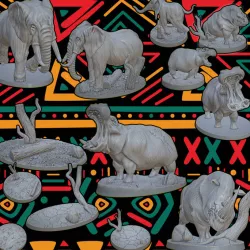 $9.95African Animals and Bases Personal Use