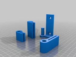 acrylic door hinges(press fit)