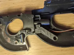 Airsoft P90 microswitch holder