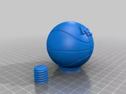 AR-Basketball Salt-Pepper Shaker
