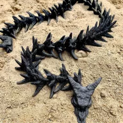 ARTICULATED skeleton dragon