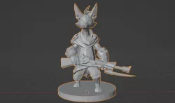 Bandit Hermit Fox Gunfire Reborn