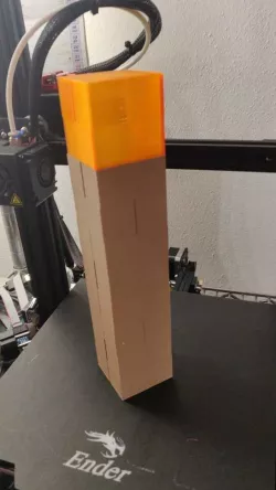 Basic Minecraft Torch Lamp (fits E14 2w led lamp)