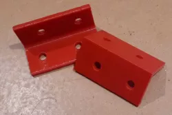 Basic parametric right-angle bracket