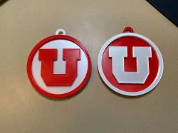 Block U of U Keychain