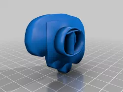 Brain with Thingiverse Logo