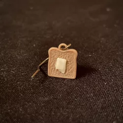 Buttered Toast Charm