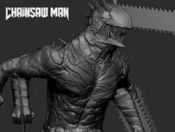 Chainsaw Man full demon form