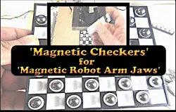 Checkers for Magnetic Robot Gripper