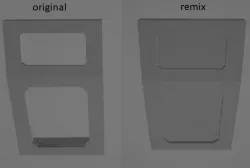 Closed Front Panels for "Borderlands Red Loot Chest"