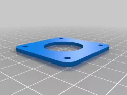 CR6-MAX CR6-SE Direct Drive Plate For Linear Rail