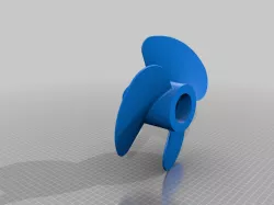 Customized boat Propeller + Tutorial