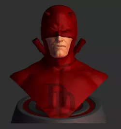 daredevil bust by Guido Vicario