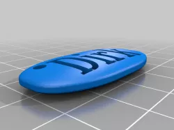 Dirk keychain