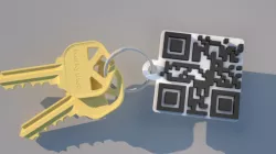 DIY QR CODE nametag !