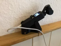 DJI Osmo Pocket stand + tripod adapter + M3 threads (remix)