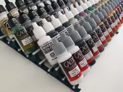 Dropper Paint Bottle Rack - Any Length