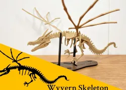  [Fantasy Puzzle] Wyvern Skeleton