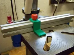 Fence for  drill press (pillar drill)