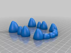 Fursuit Toon Teeth Set