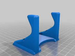 Gamepad mount for IKEA Hamnes table