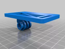 Gopro mount adapter for gopro gimbal adapter