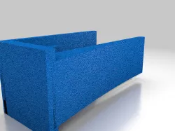 Hat Mount for Mounting Under Shelf