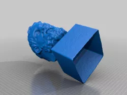 Head of Aslepius, Print and Scan