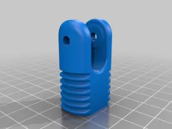 Hemera mount with 18mm probe attachment for Hiwin MGN12H linear rails (BLV Ender 3)