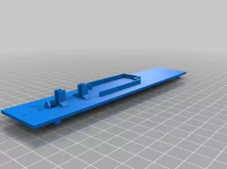 HO Flat car for IoTT PurpleHat upright installation