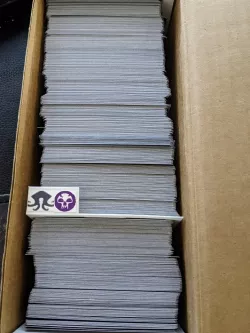 Horizontal Card Divider
