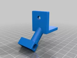 IKEA-Lack Corner Cam Holder (remixed for standard 1/4-20 tripod screw)