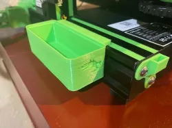 Improved Ender 3 Side Box with Slot Cover and Lid