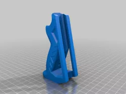 Index Grip - Stubby Version for Nexus Pro, 3D Printed Nerf Blasters