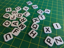 Inlay Letter Tiles