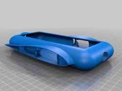K+ 3D Printed Flying wing FPV Drone